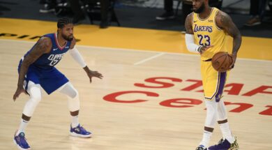 Paul George Clippers – LeBron James Lakers