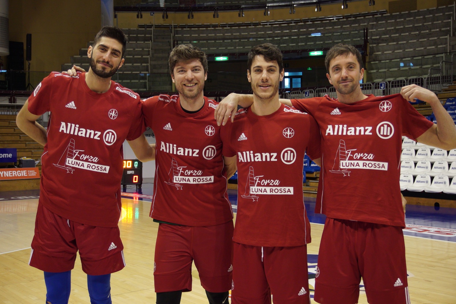 Un’ottima Allianz Trieste domina il match contro Reggio Emilia